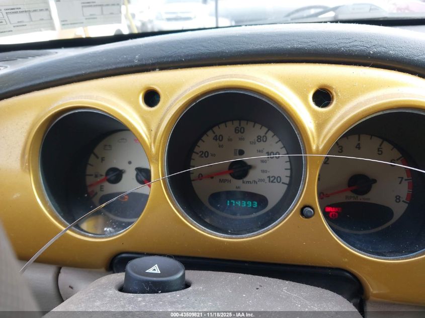 2002 Chrysler Pt Cruiser Limited VIN: 3C8FY68B62T343363 Lot: 43509821