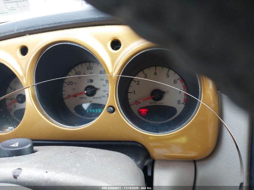 2002 Chrysler Pt Cruiser Limited VIN: 3C8FY68B62T343363 Lot: 43509821