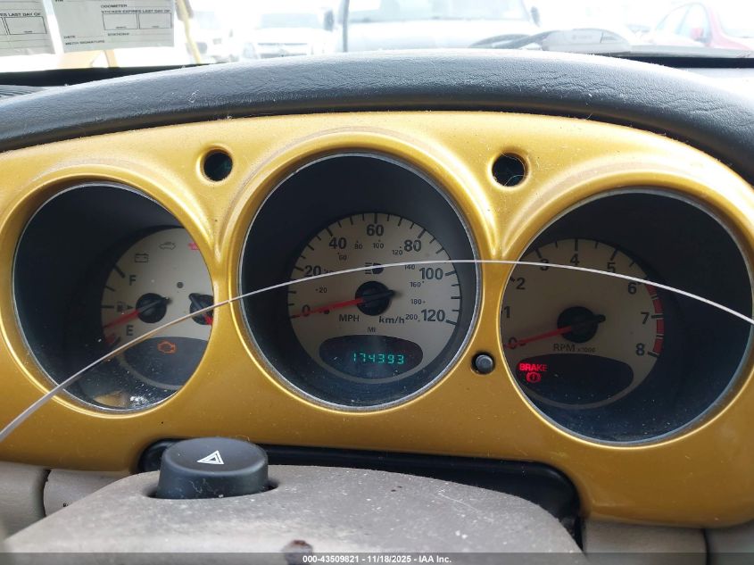 2002 Chrysler Pt Cruiser Limited VIN: 3C8FY68B62T343363 Lot: 43509821