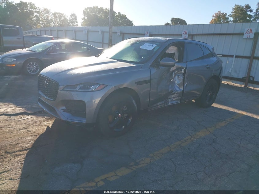 Vin: sadcj2ex3pa716590, lot: 44004807, jaguar f-pace s p250 awd automatic 20232
