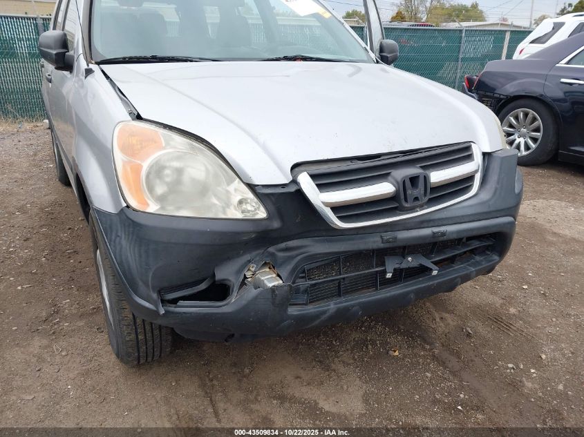 2002 Honda Cr-V Lx VIN: JHLRD78422C094608 Lot: 43509834