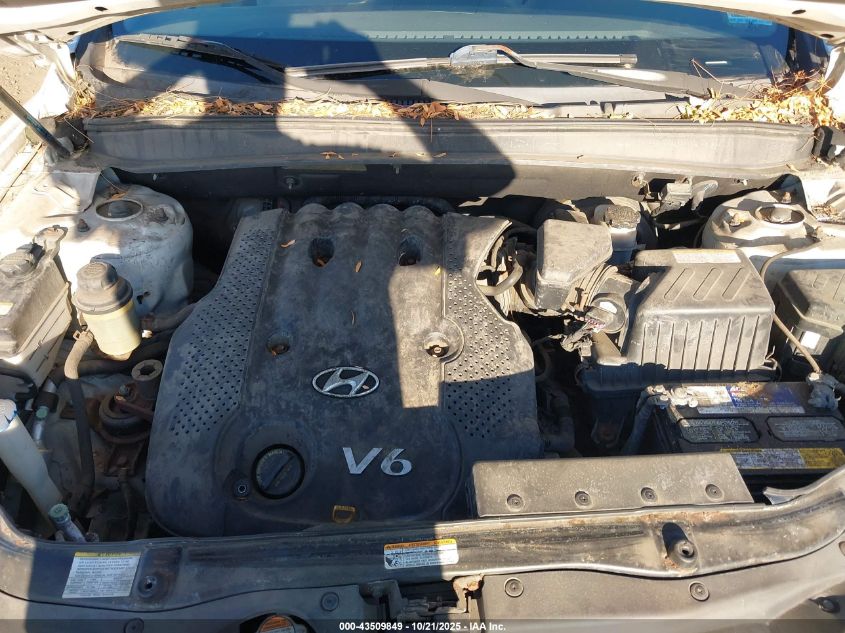 2008 Hyundai Santa Fe Gls VIN: 5NMSG13D68H140784 Lot: 43509849