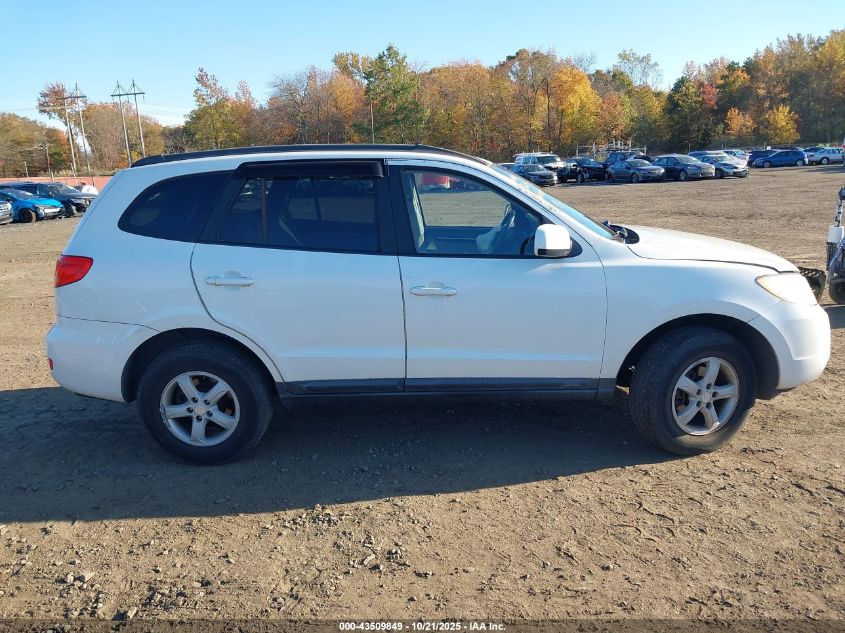2008 Hyundai Santa Fe Gls VIN: 5NMSG13D68H140784 Lot: 43509849