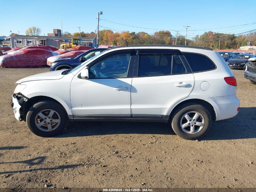 2008 Hyundai Santa Fe Gls VIN: 5NMSG13D68H140784 Lot: 43509849