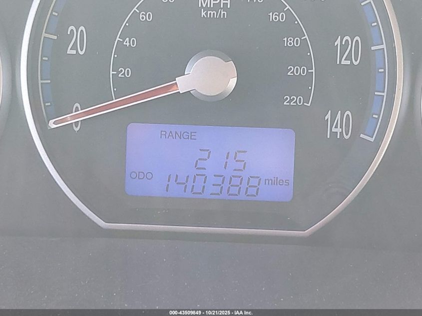 2008 Hyundai Santa Fe Gls VIN: 5NMSG13D68H140784 Lot: 43509849