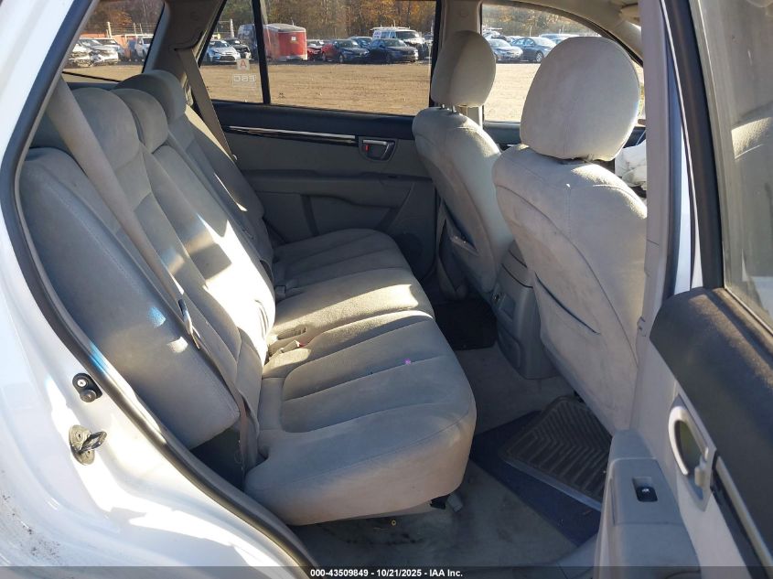 2008 Hyundai Santa Fe Gls VIN: 5NMSG13D68H140784 Lot: 43509849