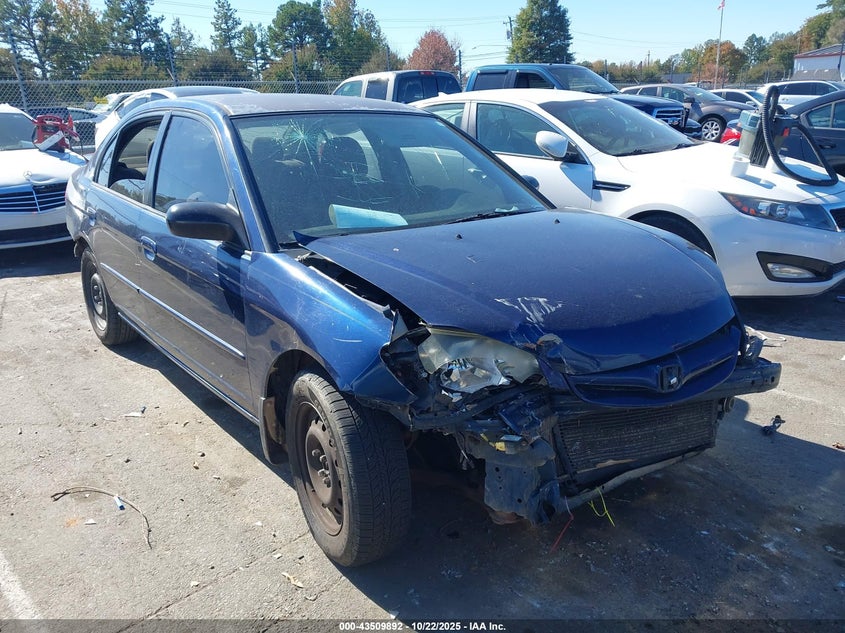 2HGES165X4H607552 2004 Honda Civic Lx auction photo 1