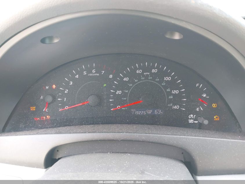 2007 Toyota Camry Le VIN: 4T1BE46K67U536301 Lot: 43509925