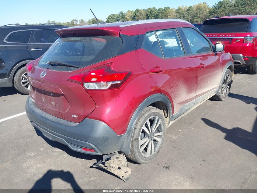 2019 NISSAN KICKS SV 3N1CP5CU9KL470914