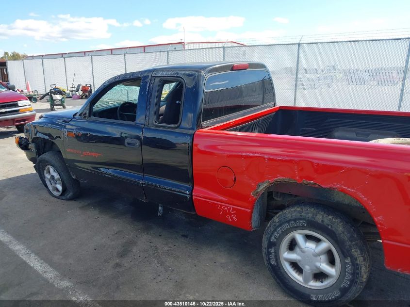 1999 Dodge Dakota Slt/Sport VIN: 1B7GG22X2XS163215 Lot: 43510146
