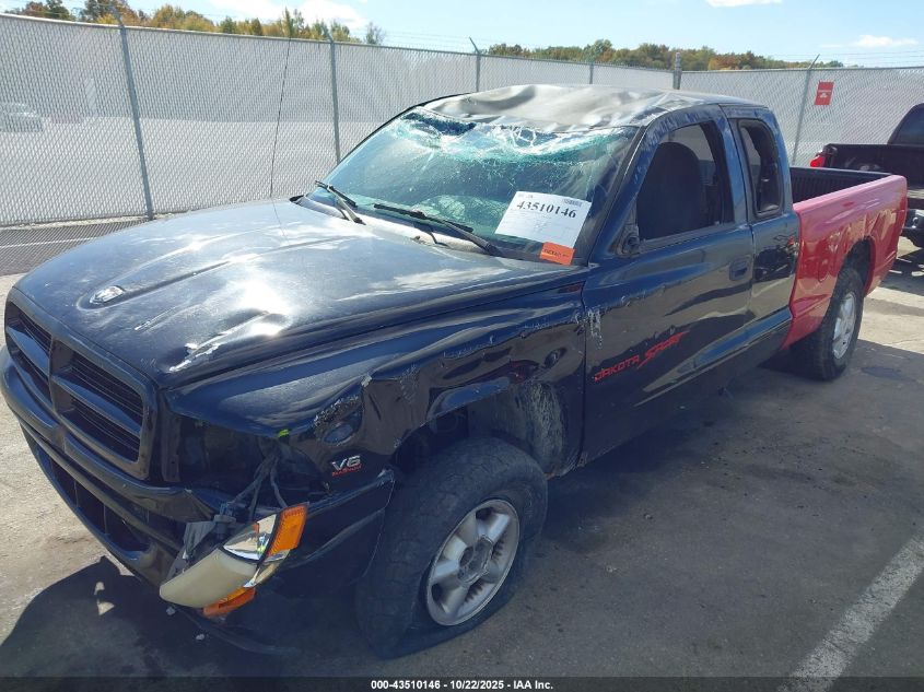 1999 Dodge Dakota Slt/Sport VIN: 1B7GG22X2XS163215 Lot: 43510146