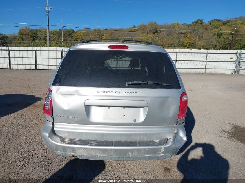 2006 Dodge Grand Caravan Sxt VIN: 2D4GP44L36R774251 Lot: 43510147