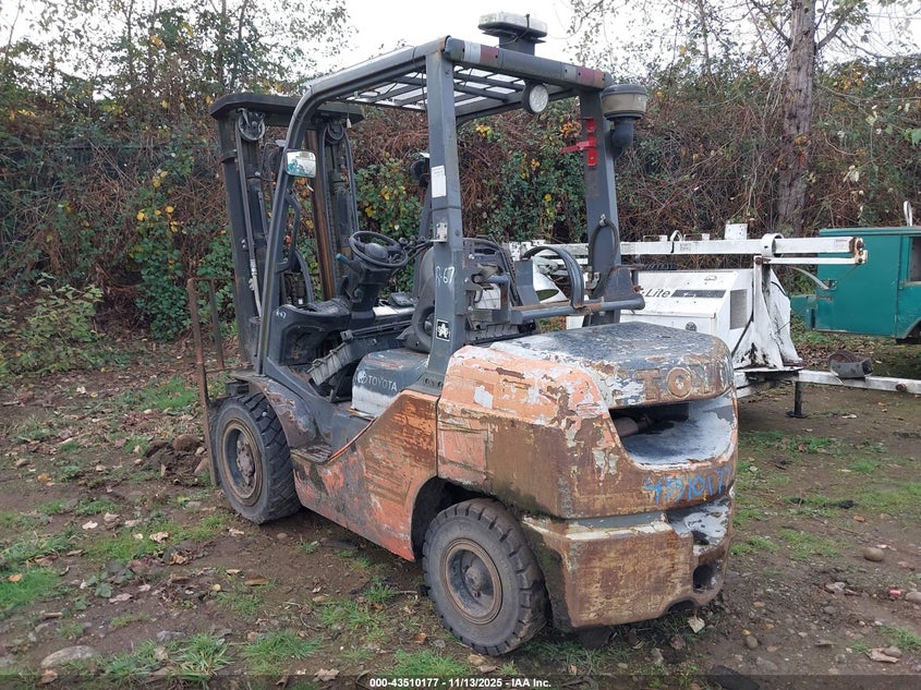 Vin: 00000000000035997, lot: 44005154, toyota forklift 20133