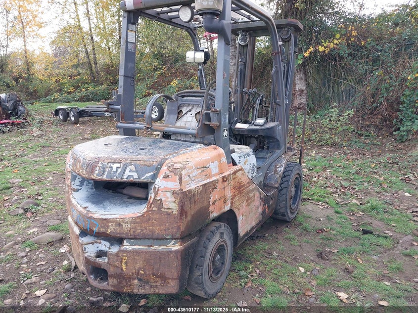 Vin: 00000000000035997, lot: 44005154, toyota forklift 20134