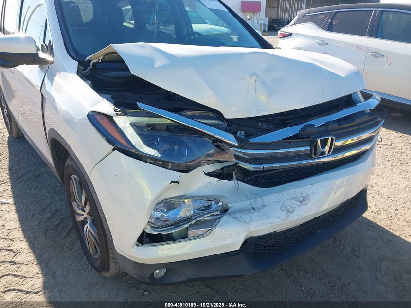 2016 HONDA PILOT EX-L 5FNYF5H57GB025035