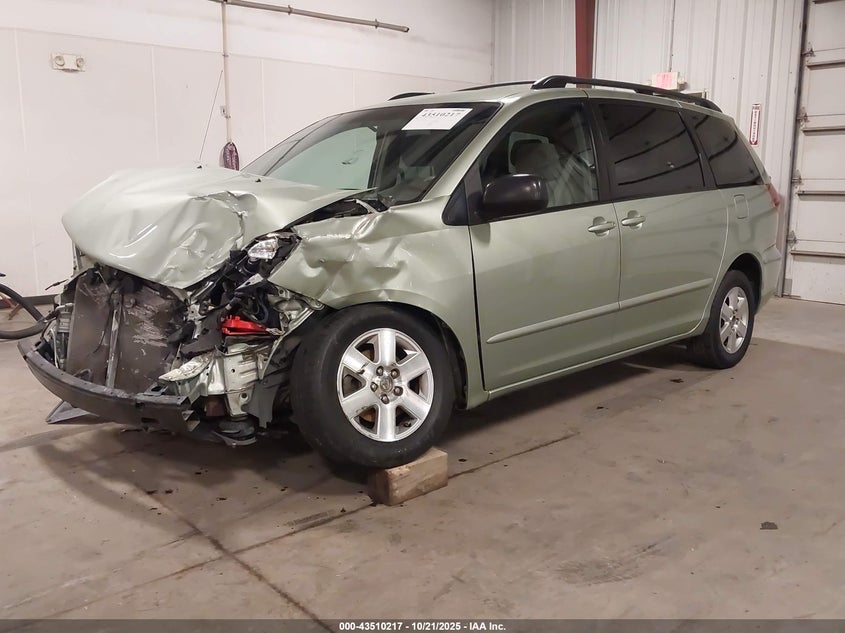5TDZK23C18S150467 2008 TOYOTA SIENNA photo no. 2