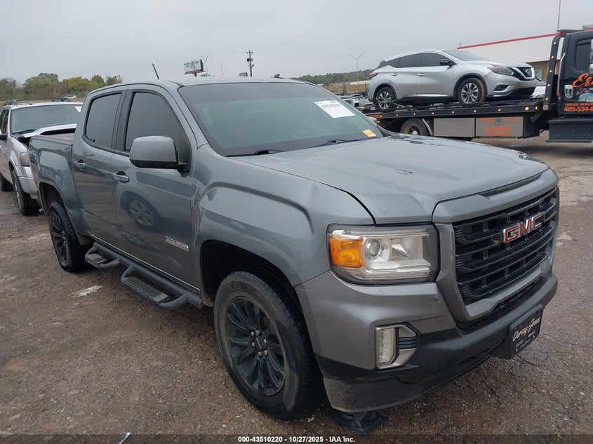 GMC CANYON 4WD SHORT BOX ELEVATION