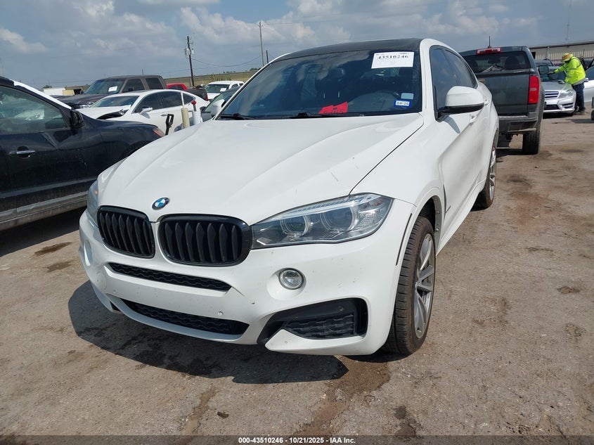 2016 BMW X6 xDrive35I VIN: 5UXKU2C54G0N82404 Lot: 43510246