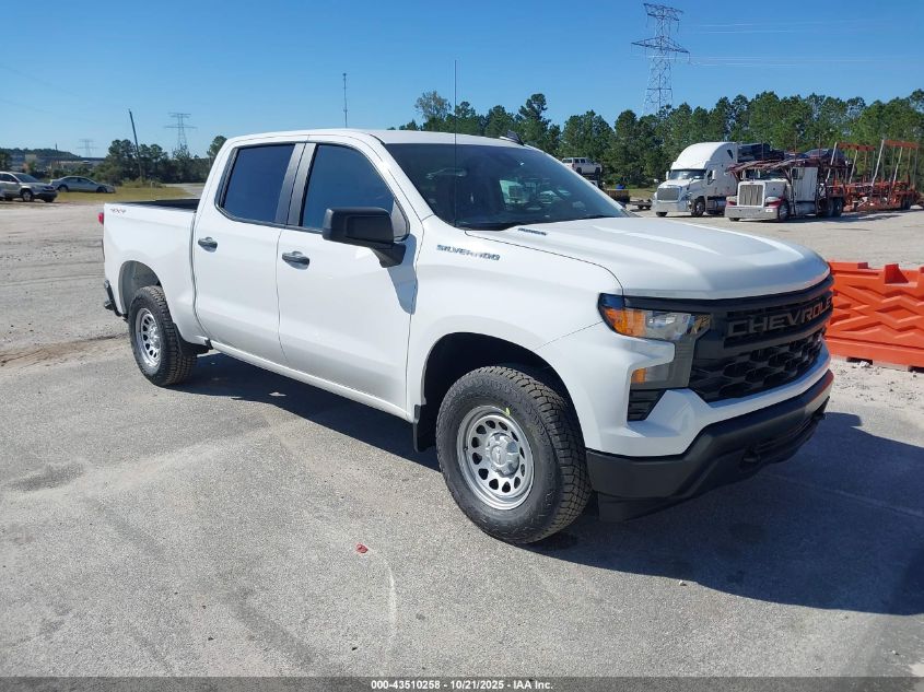 CHEVROLET SILVERADO 1500 4WD SHORT BED WT/4WD STANDARD BED WT