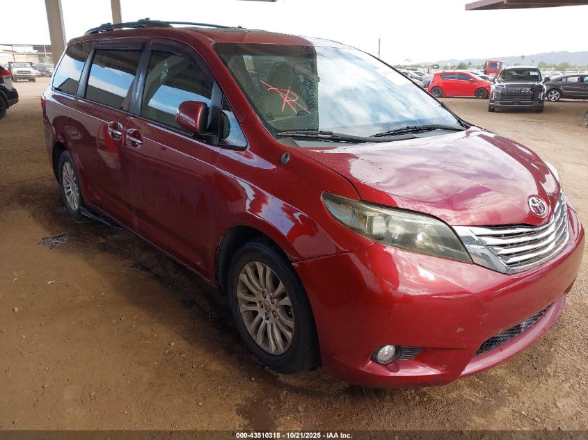 TOYOTA SIENNA XLE 8 PASSENGER