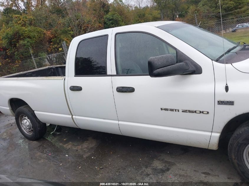 2006 Dodge Ram 2500 St VIN: 3D7KR28D46G201461 Lot: 43510321