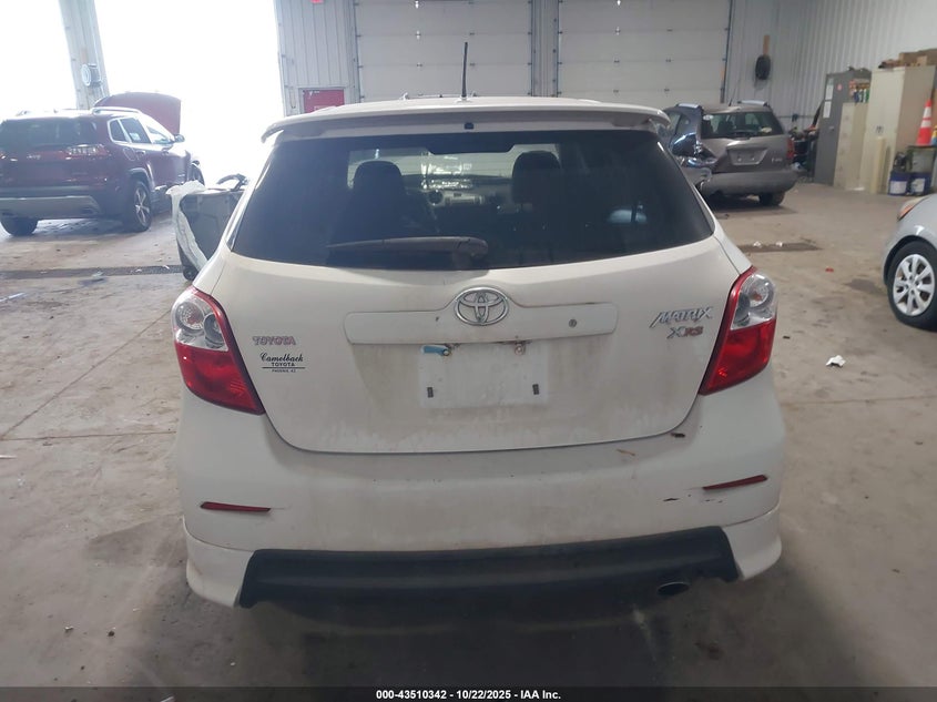 2009 Toyota Matrix Xrs VIN: 2T1GE40E89C004917 Lot: 43510342