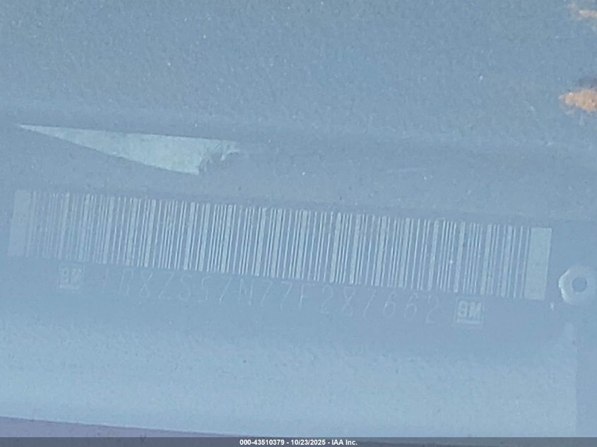 2007 Saturn Aura Xe VIN: 1G8ZS57N77F287662 Lot: 43510379