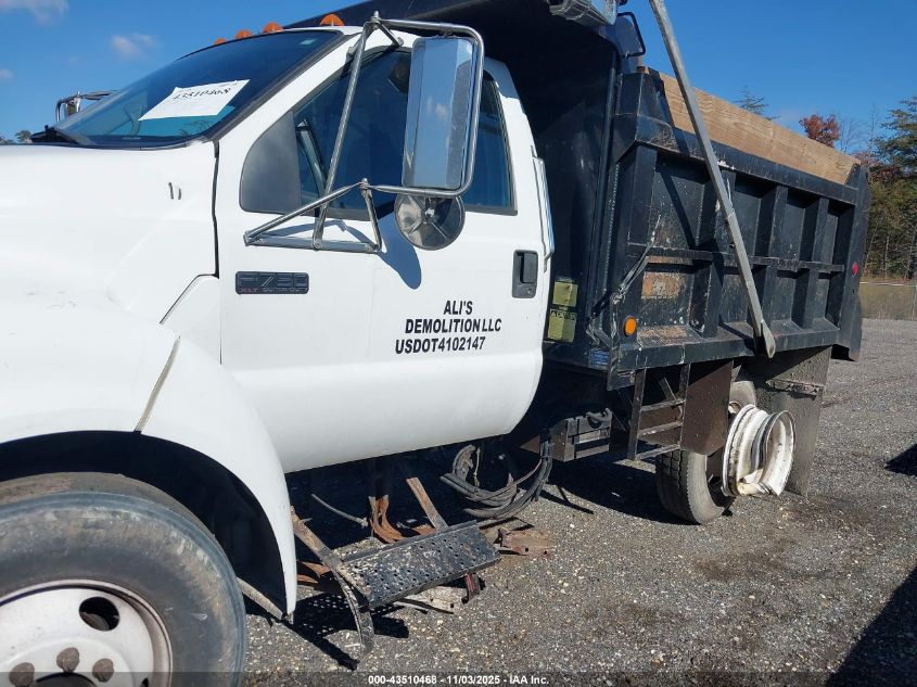 2005 Ford F-750 Xl/Xlt VIN: 3FRNF75R85V181953 Lot: 43510468
