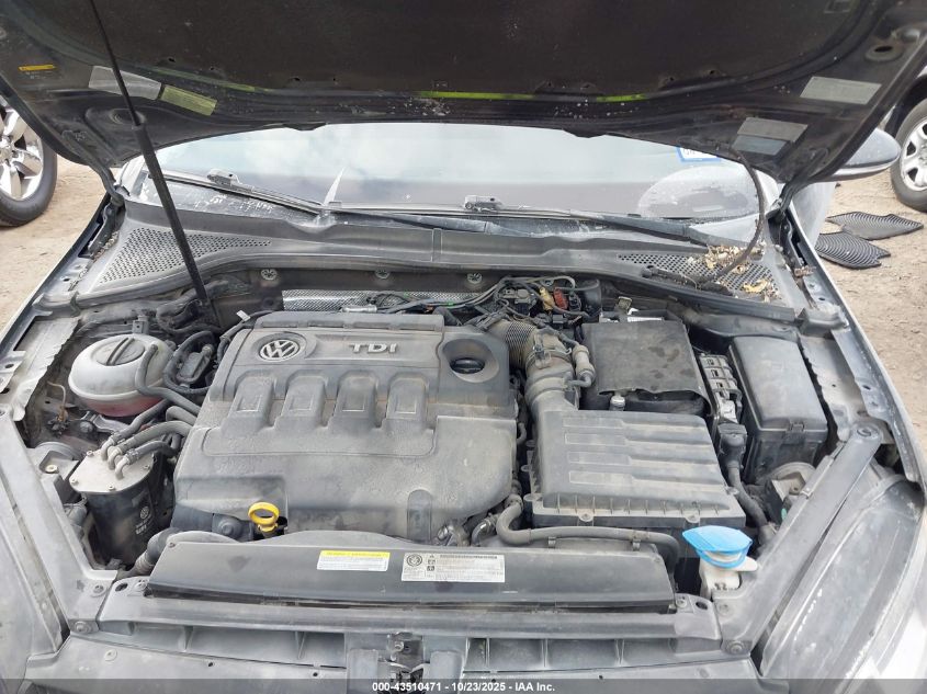 2015 VOLKSWAGEN GOLF TDI S 4-DOOR 3VWRA7AU9FM047285