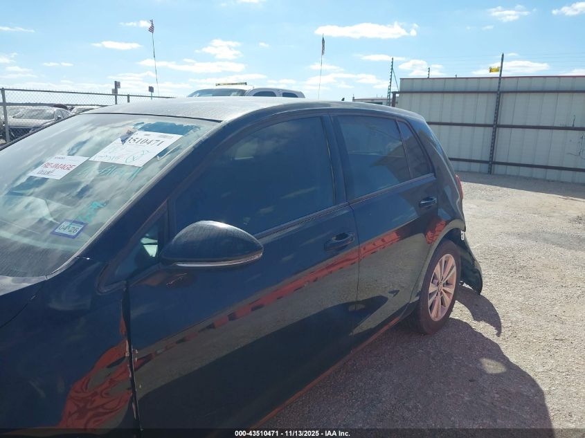 2015 Volkswagen Golf Tdi S 4-Door VIN: 3VWRA7AU9FM047285 Lot: 43510471