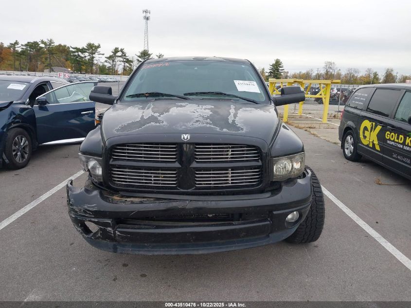 2003 Dodge Ram 2500 Slt/Laramie/St VIN: 3D7KU28C13G861829 Lot: 43510476