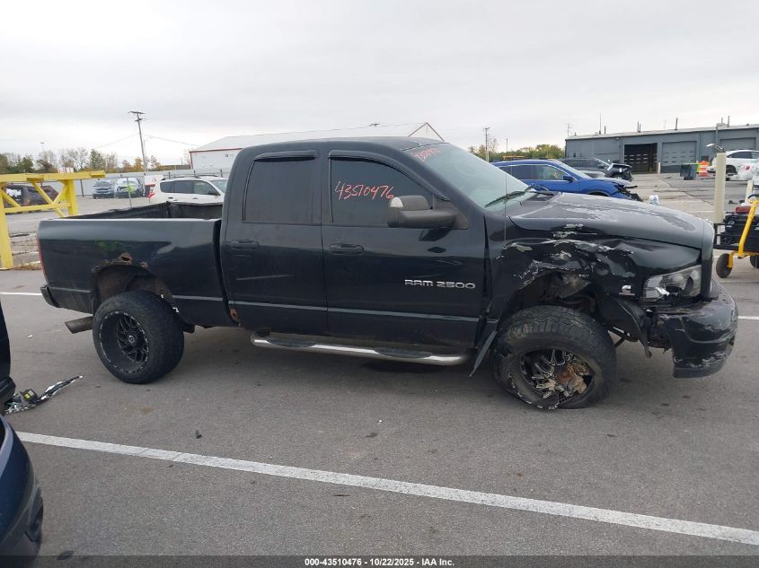 2003 Dodge Ram 2500 Slt/Laramie/St VIN: 3D7KU28C13G861829 Lot: 43510476