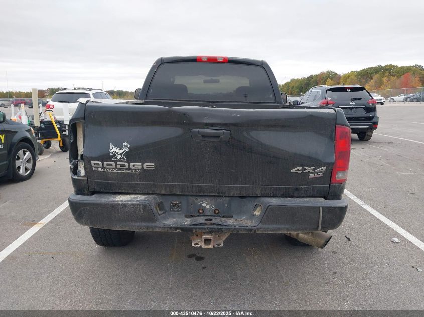 2003 Dodge Ram 2500 Slt/Laramie/St VIN: 3D7KU28C13G861829 Lot: 43510476