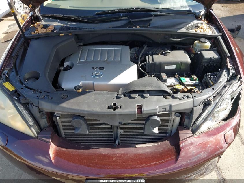 2008 Lexus Rx 350 VIN: JTJHK31UX82854054 Lot: 43510490