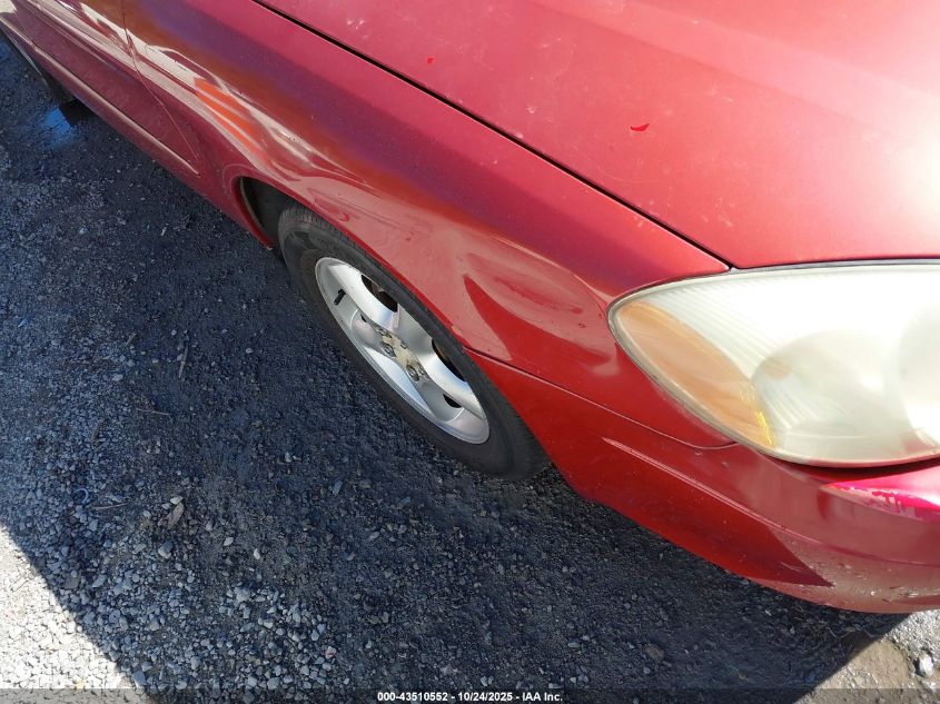 2001 Ford Taurus Se VIN: 1FAFP53U11A106847 Lot: 43510552