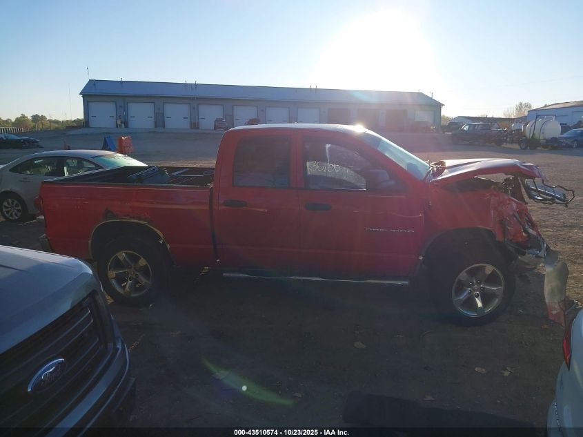 2007 Dodge Ram 1500 Slt/Trx4 Off Road/Sport VIN: 1D7HU18P17S247918 Lot: 43510574