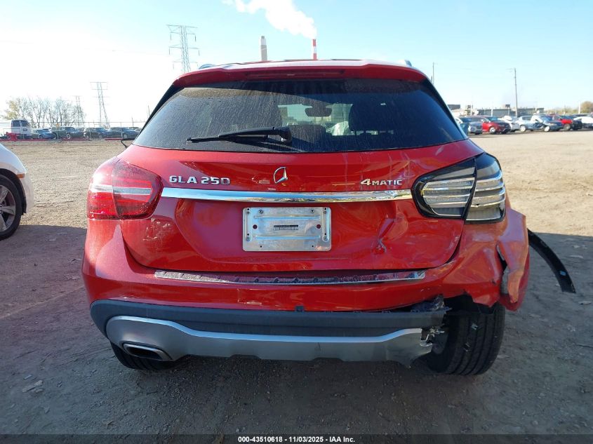2018 Mercedes-Benz Gla 250 4Matic VIN: WDCTG4GB6JJ487038 Lot: 43510618