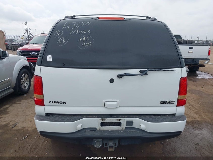 2005 GMC Yukon Denali VIN: 1GKEK63U45J122853 Lot: 43510655