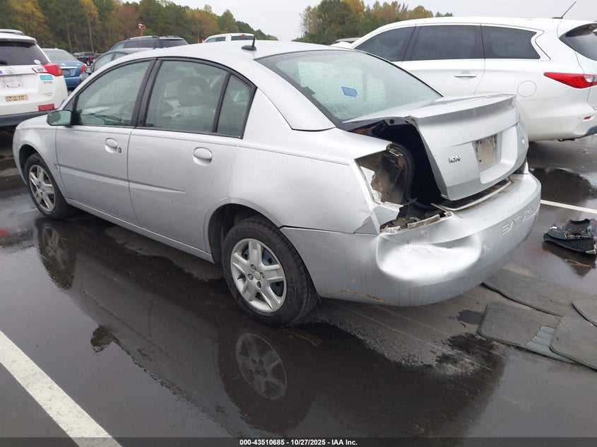 1G8AJ55F27Z200745 2007 SATURN ION photo no. 3