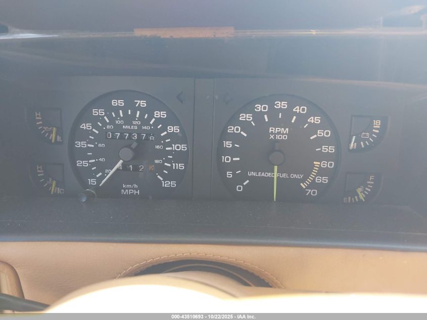 1989 Chrysler Tc By Maserati VIN: ZC2FP1103KB201788 Lot: 43510693