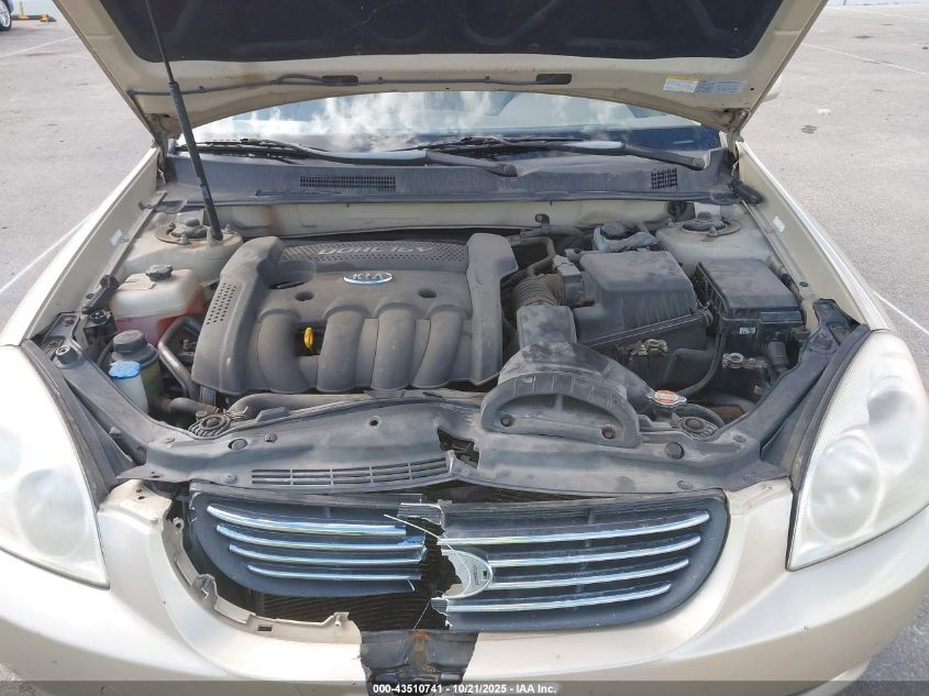 2008 Kia Optima Lx VIN: KNAGE123185196040 Lot: 43510741