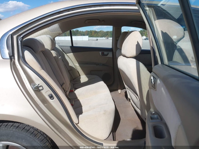 2008 Kia Optima Lx VIN: KNAGE123185196040 Lot: 43510741