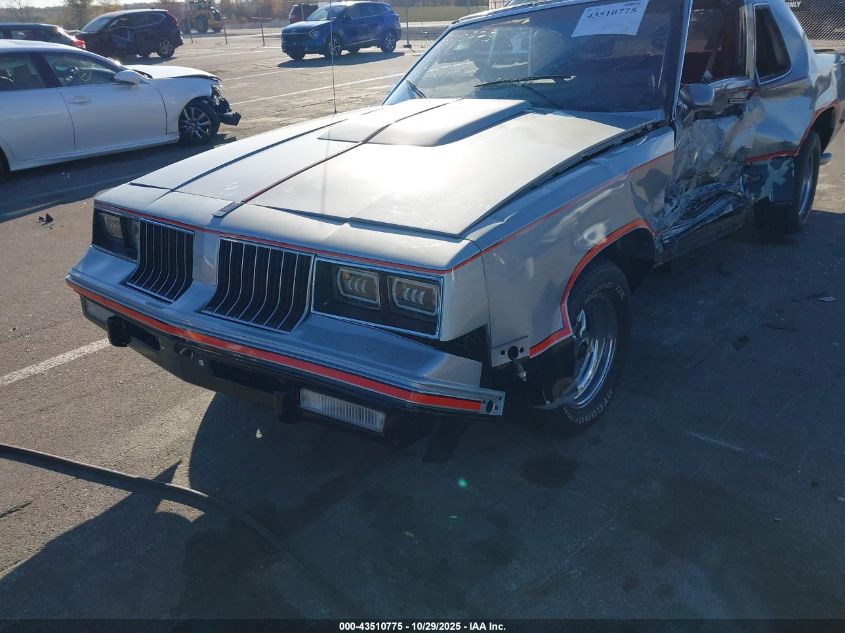 1984 Oldsmobile Cutlass Calais VIN: 1G3AK4793EM402069 Lot: 43510775