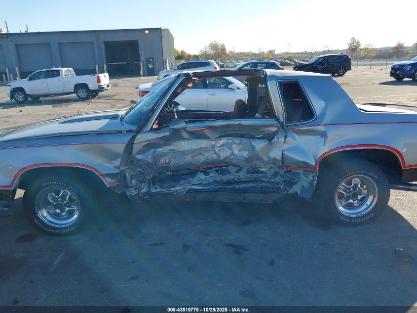 1984 Oldsmobile Cutlass Calais VIN: 1G3AK4793EM402069 Lot: 43510775