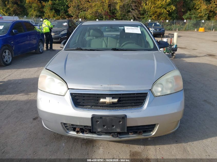 2007 Chevrolet Malibu Ls VIN: 1G1ZS57F87F170938 Lot: 43510793