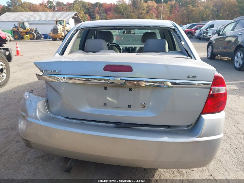 2007 Chevrolet Malibu Ls VIN: 1G1ZS57F87F170938 Lot: 43510793