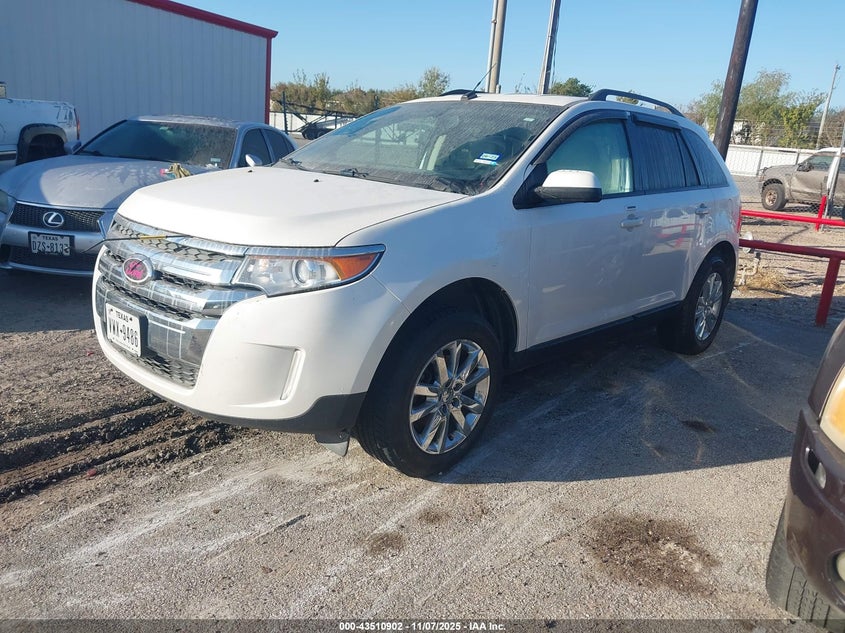 Vin: 2fmdk3jc7dbe25222, lot: 44005878, ford edge sel 20132