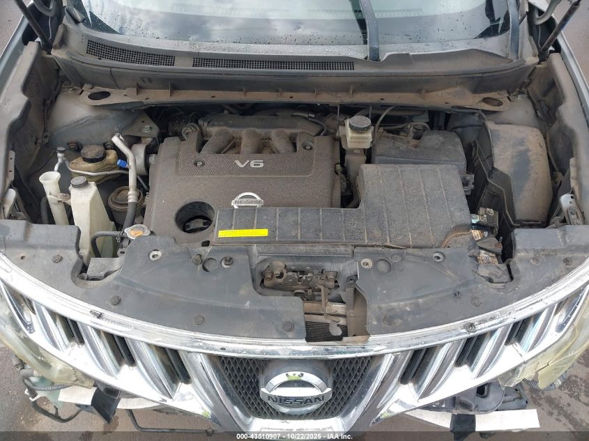 2009 Nissan Murano S VIN: JN8AZ18UX9W028460 Lot: 43510907