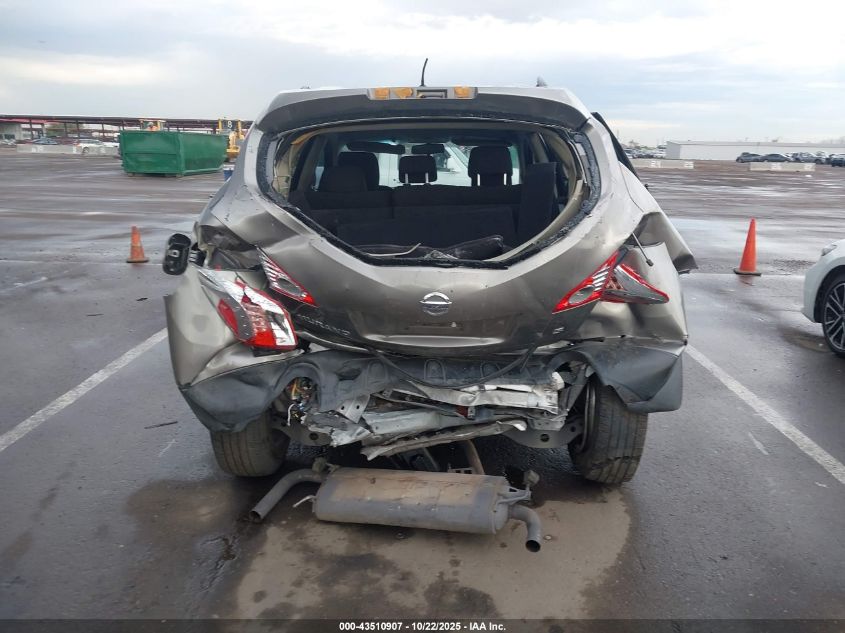 2009 Nissan Murano S VIN: JN8AZ18UX9W028460 Lot: 43510907