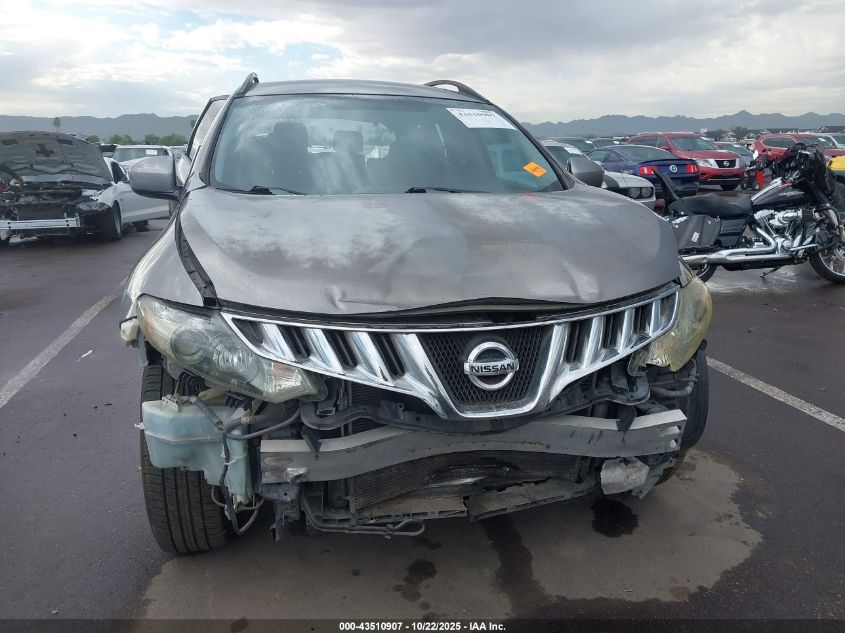 2009 Nissan Murano S VIN: JN8AZ18UX9W028460 Lot: 43510907